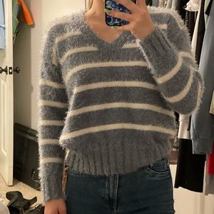 Pink Rose Soft Sweater Top